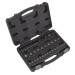 Sealey TRX-Star* Socket & Security Socket Bit Set 38pc 1/4\", 3/8\" & 1/2\"Sq Drive