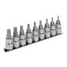 Sealey TRX-P Socket Bit Set 9pc 3/8\"Sq Drive 50mm