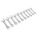 Sealey Combination Wrench Set Stubby 10pc Metric