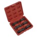 Sealey Drain Key Set 6pc Double-Ended
