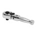 Sealey Ratchet Wrench Flexi-Head Stubby 1/4\"Sq Drive