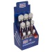 Sealey Ratchet Wrenches 1/4\", 3/8\" & 1/2\"Sq Drive Pear-Head Flip Reverse Display Box of 9