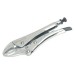 Sealey Locking Pliers Curved Jaws 190mm 0-42mm Capacity