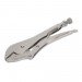 Sealey Locking Pliers Straight Jaws 235mm 0-63mm Capacity