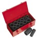 Sealey Impact Socket Set 13pc Deep 3/4Sq Drive Metric/Imperial