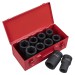 Sealey Impact Socket Set 10pc Deep 1Sq Drive Metric/Imperial