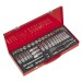 Sealey Socket Set 45pc 3/8Sq Drive Metric/Imperial
