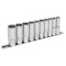 Sealey Spline Socket Set 10pc Deep 1/2Sq Drive Total Drive