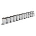 Sealey Spline Socket Set 12pc 1/2Sq Drive Total Drive