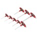 Sealey Ball-End Hex Key Set 8pc T-Handle Metric