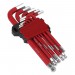 Sealey Premier Long Ball-End Hex Key Set 11pc