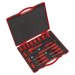 Sealey Insulated Socket Set 20pc 1/2\"Sq Drive 6pt Walldrive VDE/TUV/GS Approved