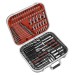 Sealey Socket Set 216pc 1/4\", 3/8\" & 1/2\"Sq Drive WallDrive