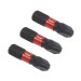 Sealey Pozi #3 Impact Power Tool Bits 25mm - 3pc