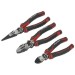 Sealey Pliers Set High Leverage 3pc