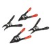 Sealey Mini Circlip Pliers Set 4pc