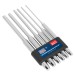 Sealey Parallel Pin Punch Set 6pc Long Style