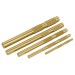 Sealey Brass Punch Set 5pc