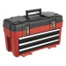 Sealey Toolbox 585mm 3 Drawer Portable