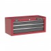 Sealey Add-On Chest 3 Drawer with Ball Bearing Runners - Red/Grey