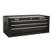 Sealey Mid-Box 3 Drawer with Ball Bearing Slides - Black
