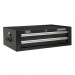 Sealey Add-On Chest 2 Drawer with Ball Bearing Runners - Black