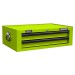 Sealey Mid-Box 2 Drawer with Ball-Bearing Slides - Green/Black
