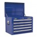 Sealey Topchest 5 Drawer with Ball Bearing Runners - Blue