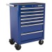 Sealey Rollcab 7 Drawer with Ball Bearing Runners - Blue