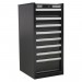 Sealey Hang-On Chest 8 Drawer with Ball Bearing Runners - Black