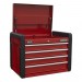 Sealey Topchest 4 Drawer with Ball Bearing Slides