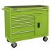 Sealey Rollcab 6 Drawer with Ball Bearing Slides - Green