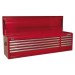 Sealey AP6610 Topchest 10 Drawer with Ball Bearing Runners Heavy-Duty - Red