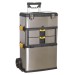 Sealey Mobile Stainless Steel/Composite Tool Box - 3 Compartment