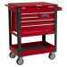 Sealey Heavy-Duty Mobile Tool & Parts Trolley with 5 Drawers and Lockable Top