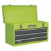Sealey Tool Chest 3 Drawer Portable with Ball Bearing Runners - Hi-Vis Green