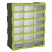 Sealey Cabinet Box 18 Drawer - Hi-Vis Green/Black