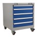 Sealey Mobile Industrial Cabinet 5 Drawer
