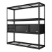 Sealey Heavy-Duty Modular Racking Kit with 3 Storage Units