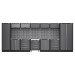 Sealey Superline Pro 4.9m Storage System - Stainless Worktop