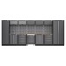 Sealey Superline Pro 4.9m Storage System - Wood Worktop