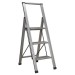 Sealey Aluminium Professional Folding Step Ladder 3-Step 150kg Capacity