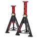Sealey Axle Stands (Pair) 6tonne Capacity per Stand - Red