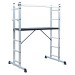Sealey Aluminium Scaffold Ladder 4-Way EN 131
