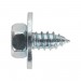 Sealey Acme Screw with Captive Washer M14 x 1/2\" Zinc BS 7976/6903/B Pack of 100