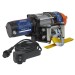 Sealey ATV/Quad Recovery Winch 1135kg Line Pull 12V