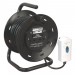 Sealey Cable Reel 25mtr with RCD Plug 2 x 230V