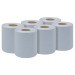 Sealey Blue Embossed 2-Ply Paper Roll 60m - Pack of 6