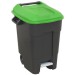 Sealey Refuse/Wheelie Bin with Foot Pedal 100ltr - Green