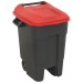 Sealey Refuse/Wheelie Bin 100ltr - Red